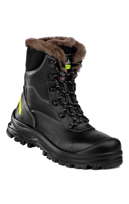 Ботинки мужские кожаные Неогард-2® с высокими берцами утепленные, с защитными носками из композитного материала