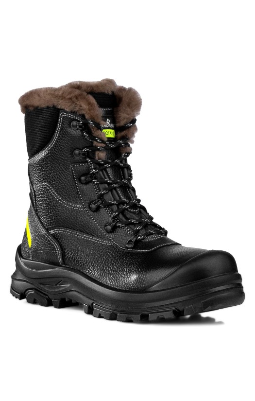 Ботинки мужские кожаные Неогард-2® с высокими берцами утепленные, с защитными носками из композитного материала