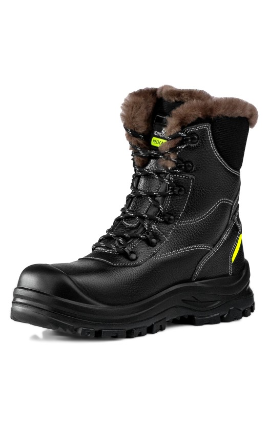 Ботинки мужские кожаные Неогард-2® с высокими берцами утепленные, с защитными носками из композитного материала