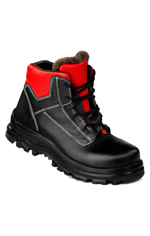 Ботинки кожаные «Вольт» утепленные, с защитными носками из композитного материала