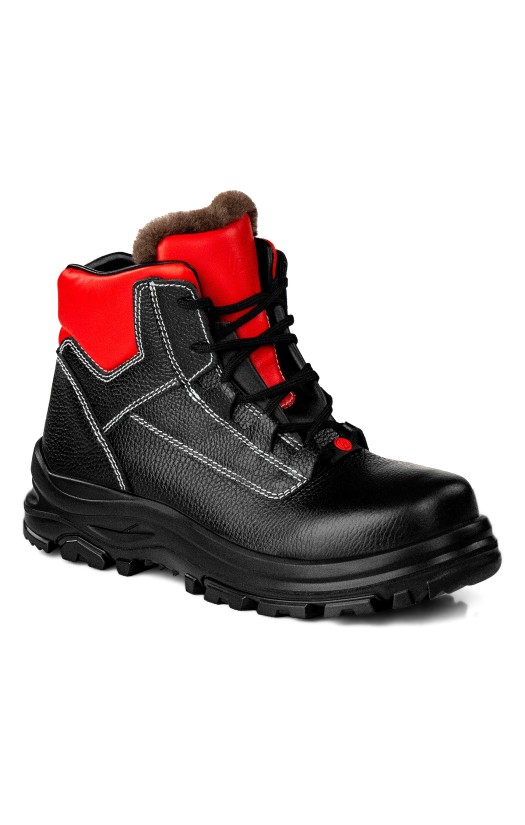 Ботинки кожаные «Вольт» утепленные, с защитными носками из композитного материала