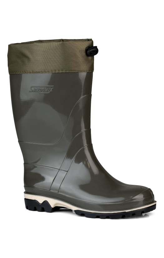 Сапоги ПВХ женские «Экстра» с надставкой утепленные