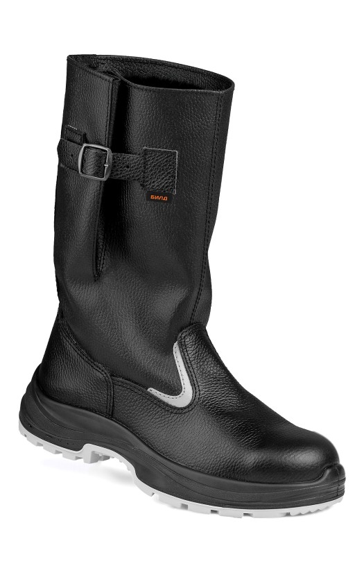 Сапоги «Билд» с комбинированным верхом утепленные, с металлическими защитными носками