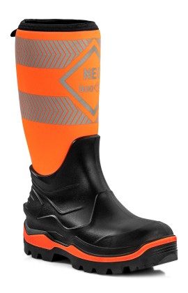 Сапоги специальные литьевые комбинированные «NEO BOOTS» цвет оранжевый
