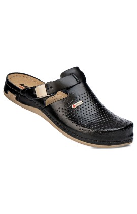 Женские туфли (типа сабо) «Леон медикал» арт. MED950B цв. черный