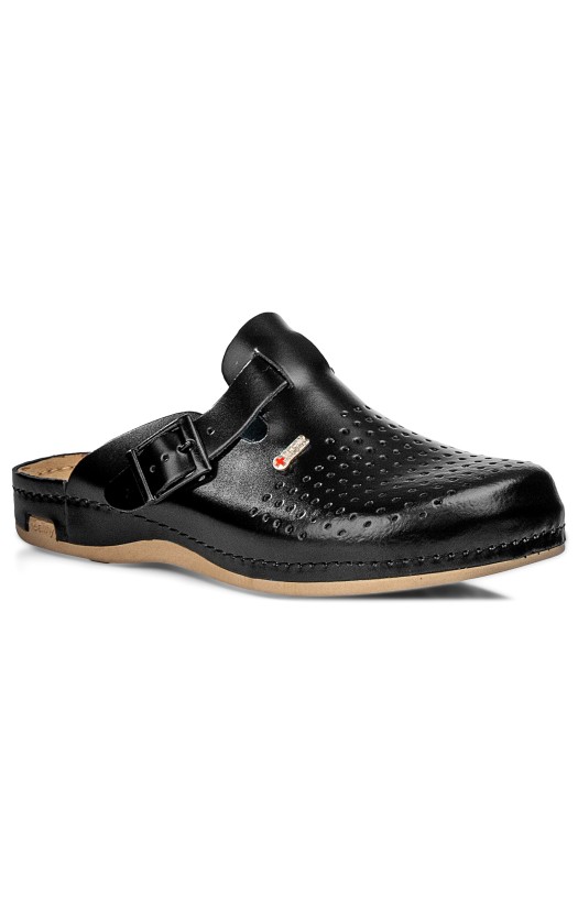 Мужские туфли (типа сабо) «Леон медикал» арт. MED700MB, цв. черный