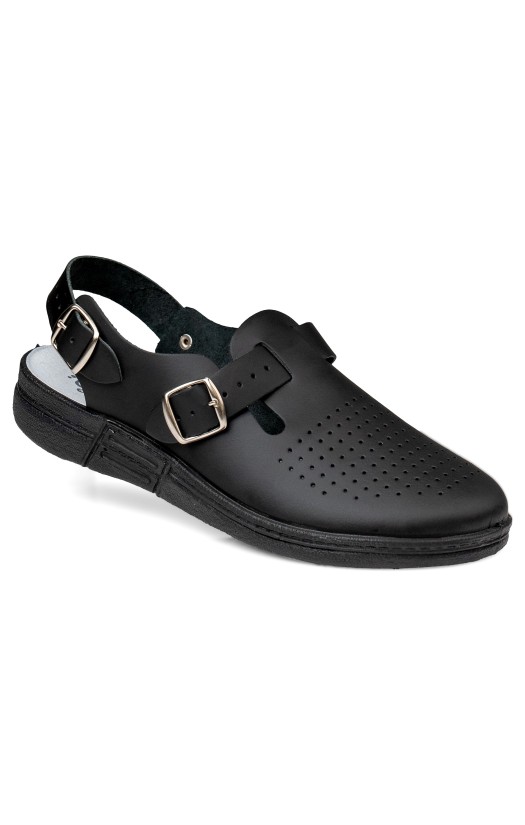 Туфли (типа сабо) «Женя» черные