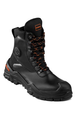 Ботинки кожаные New King Bull (Нью Кинг Булл) с высокими берцами, утепленные