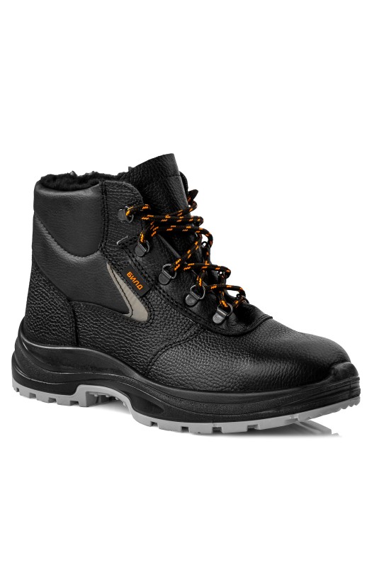 Ботинки кожаные «Билд» утепленные, с металлическими защитными носками и металлическими проколозащитными прокладками