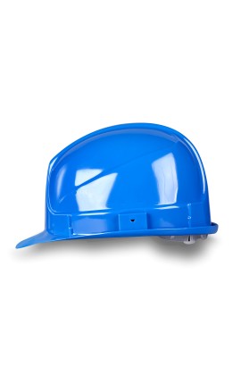 Каска защитная "Супер Босс" UVEX (9752520) с пластиковым оголовьем, синяя, полиэтиленовая