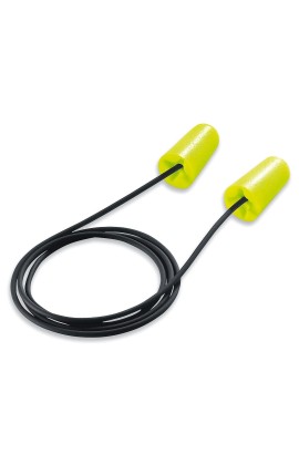 Вкладыши (беруши) противошумные одноразовые UVEX «Икс-фит» (2112010) со шнурком, в индивидуальной упаковке, 37 дБ