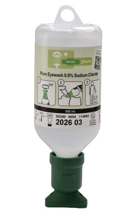 Средство увлажняющее офтальмологическое (4604&amp;nbsp;Плум) Plum Eyewash 500&amp;nbsp;мл, для промывания глаз при попадании инородных частиц