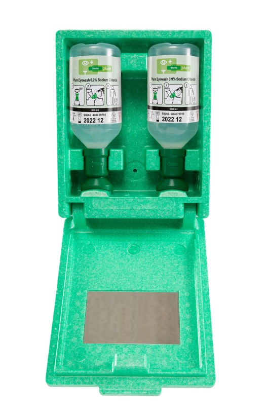 Средство увлажняющее офтальмологическое (4650 Плум), комплект в боксе: Plum Eyewash 500 мл - 2 шт., для промывания глаз при попадании инородных частиц