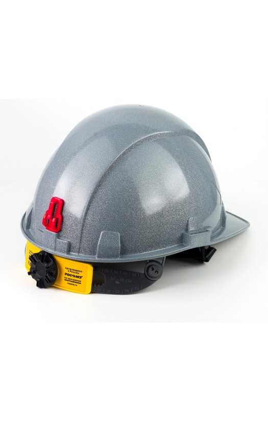 Каска защитная термостойкая «СОМЗ-55 FavoriT Termo RAPID» с храповиком серебристая (76713)