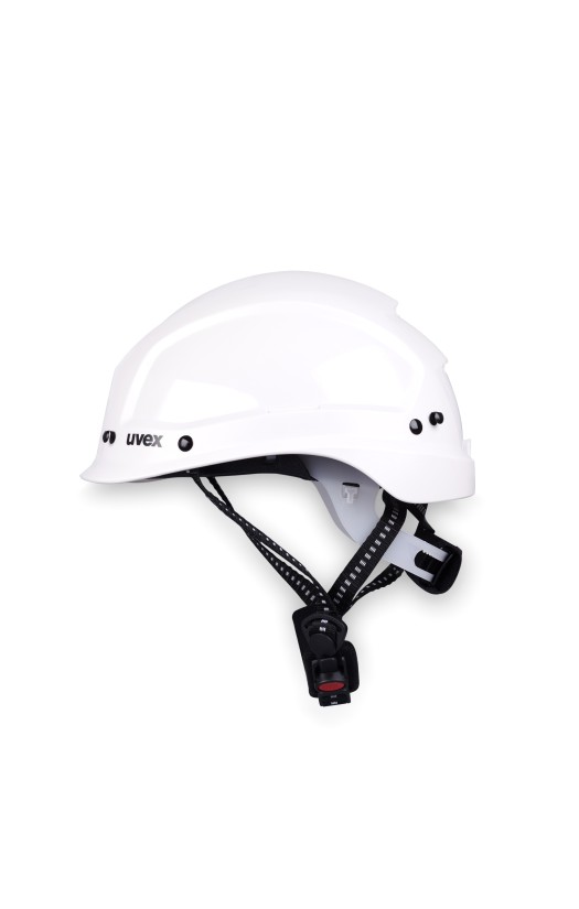 Каска защитная uvex «Феос Алпайн» с храповиком и текстильным оголовьем (9773050)