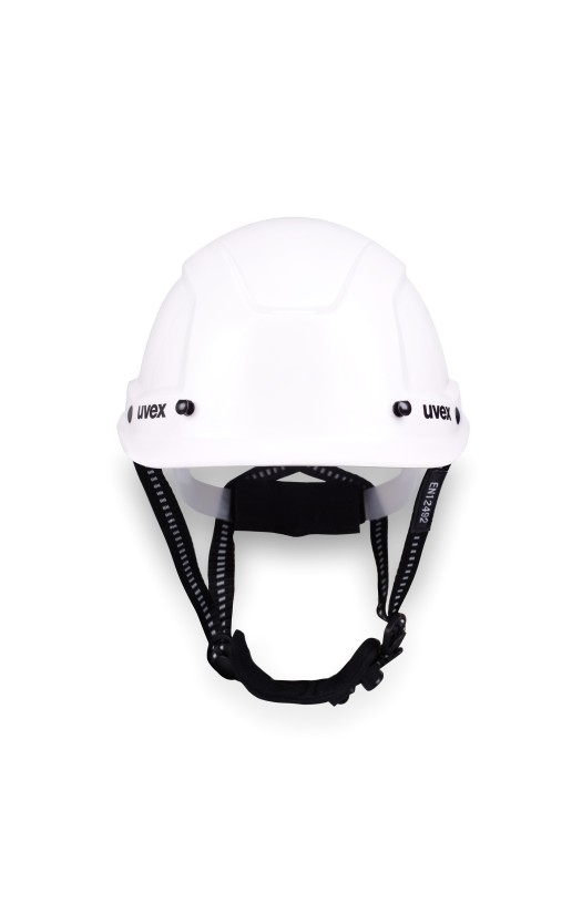 Каска защитная uvex «Феос Алпайн» с храповиком и текстильным оголовьем (9773050)