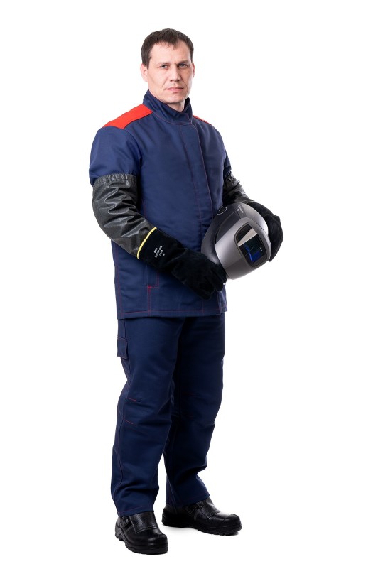 Нарукавники сварщика «Приор» для защиты от искр, брызг расплавленного металла