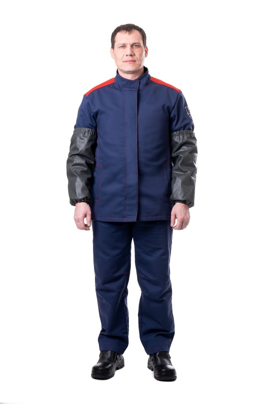 Нарукавники сварщика «Приор» для защиты от искр, брызг расплавленного металла