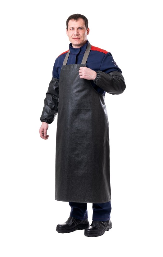 Фартук сварщика «Приор» для защиты от искр, брызг расплавленного металла