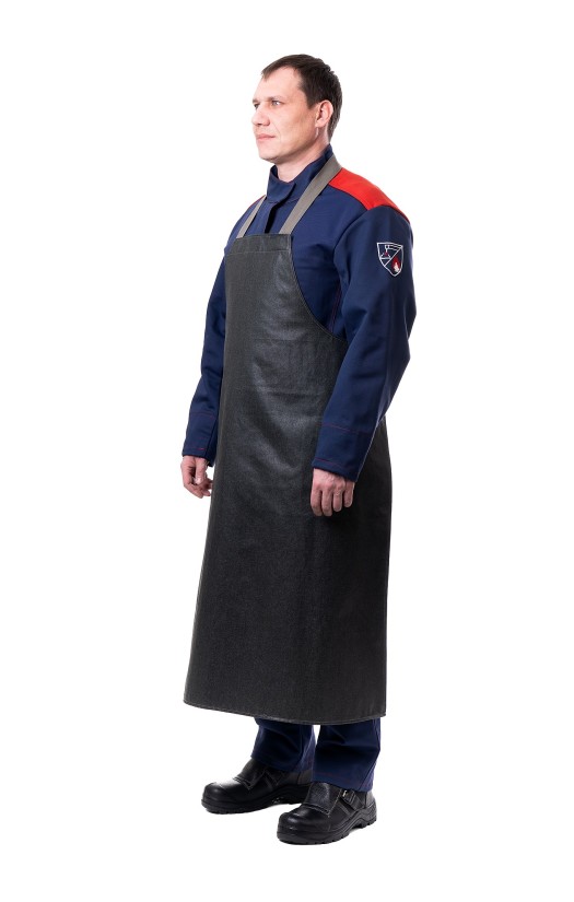 Фартук сварщика «Приор» для защиты от искр, брызг расплавленного металла