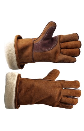 Перчатки-краги спилковые утепленные «Полар Гард»