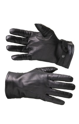 Перчатки кожаные утепленные