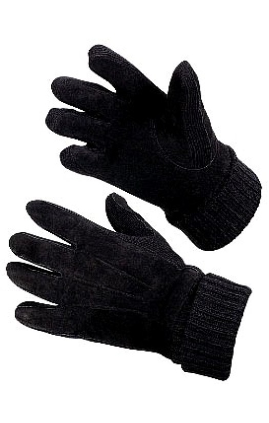 Перчатки утепленные велюр-трикотаж с утеплителем Тинсулейт™