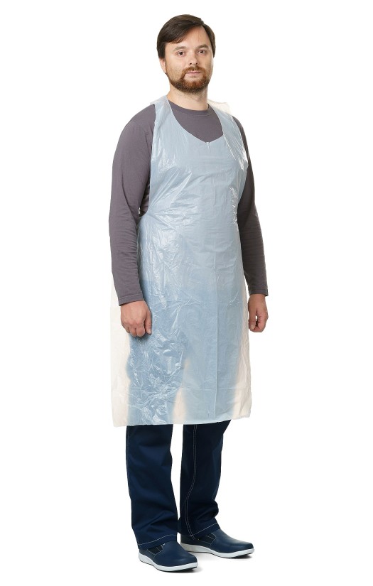 Фартук одноразовый белый (RLN4414)