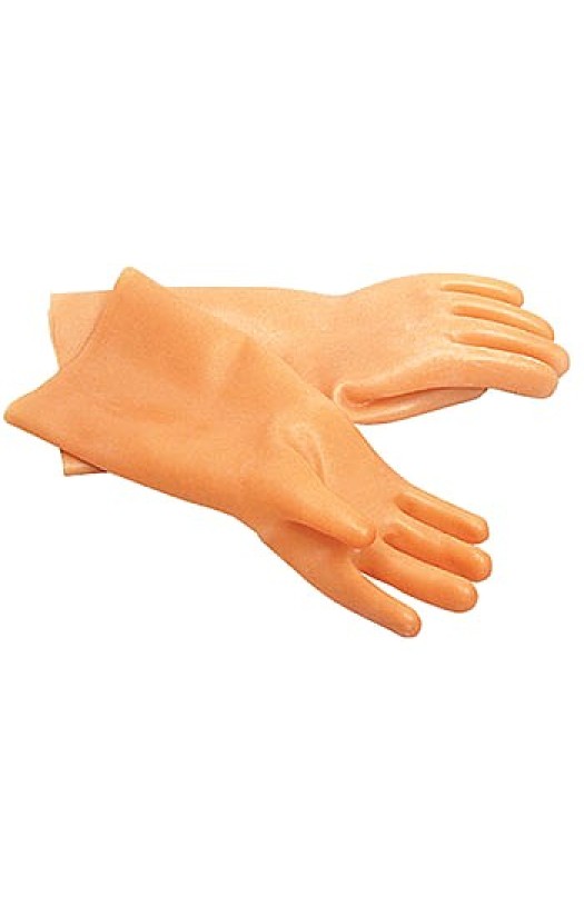 Перчатки резиновые диэлектрические АЗРИЭЛЕКТРО класс 0