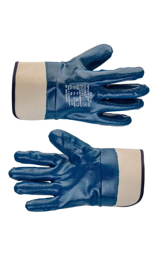 Перчатки-краги SKY (Скай) с полным нитриловым покрытием