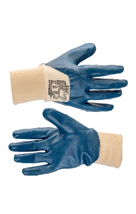 Перчатки защитные SKY SOFT (Скай Софт) с частичным нитрильным покрытием