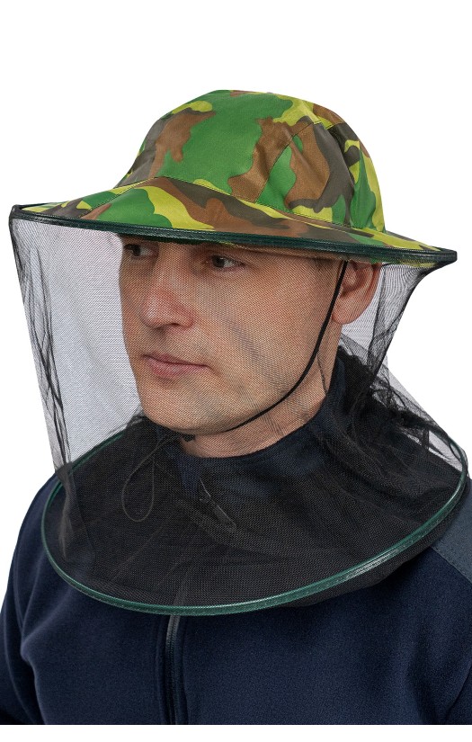 Шляпа с противомоскитной сеткой