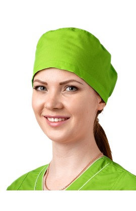 Шапочка цвета киви