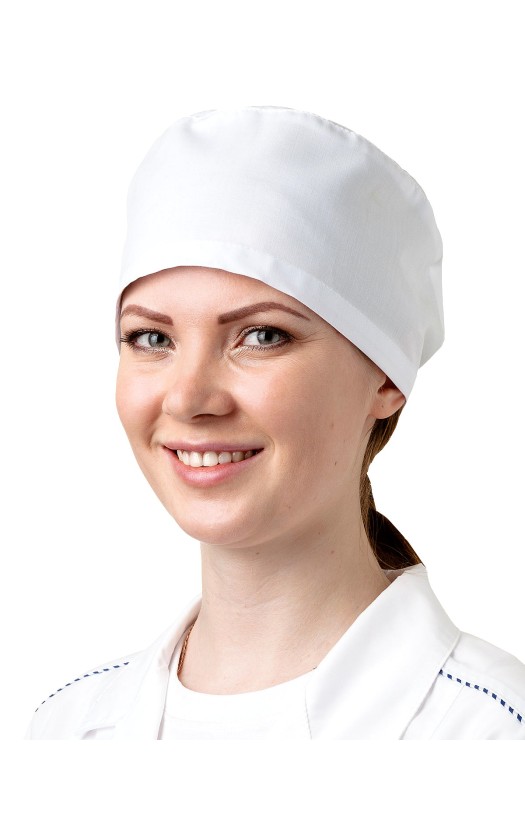 Шапочка белая