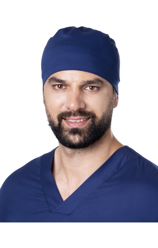 Шапочка темно-синяя