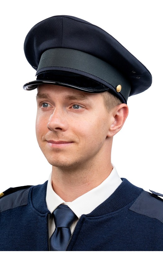 Фуражка, козырек с окантовкой