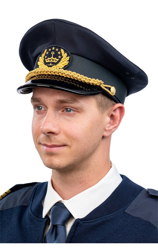 Фуражка, козырек с окантовкой