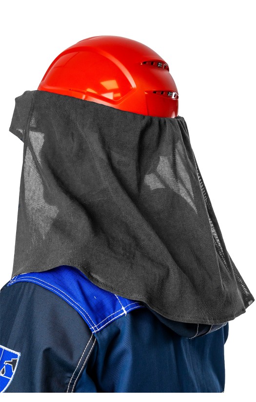 Сетка наголовная (накомарник) для защиты от биологических факторов, из огнестойкого антистатического материала