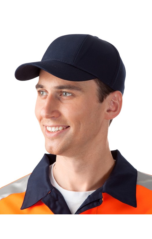 Кепи-бейсболка темно-синяя (импорт, ТР ТС 017/2011)