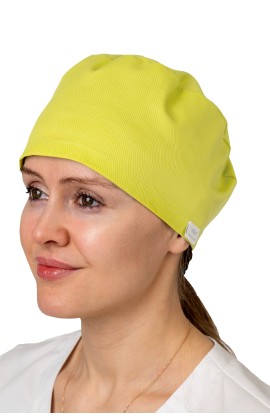 Шапочка цвета лайма