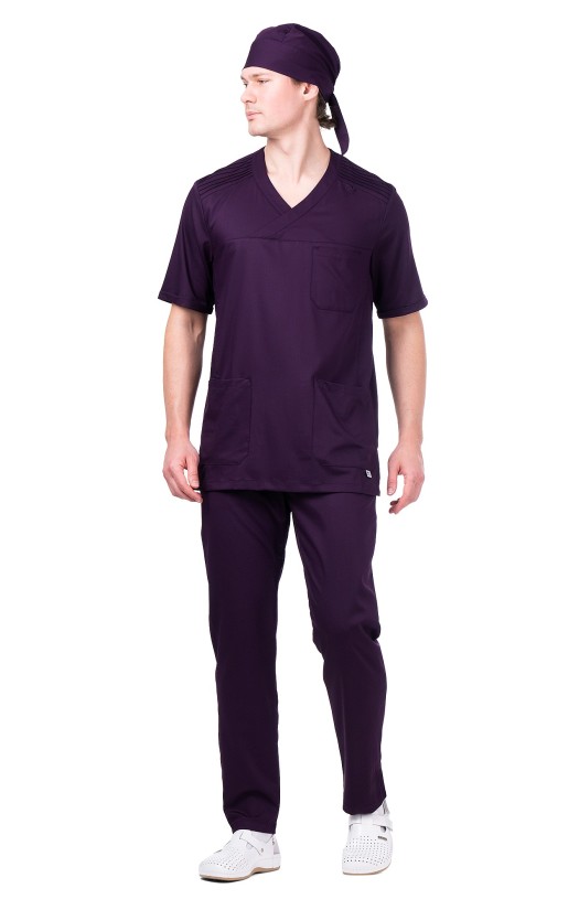 Бандана «Лотос» сливовая