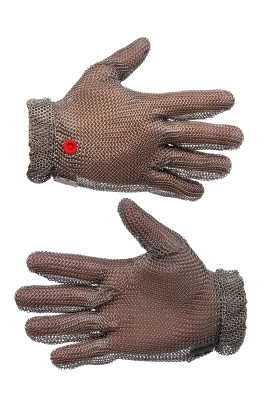 Перчатка кольчужная MANULATEX WILCO без манжеты, с пружиной из нержавеющей стали