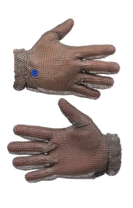 Перчатка кольчужная MANULATEX WILCO без манжеты, с пружиной из нержавеющей стали (р.9-9,5)