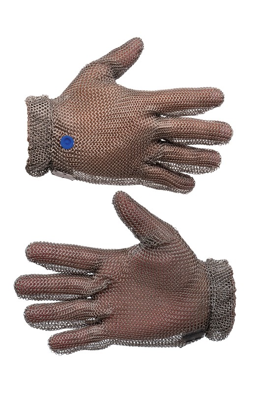 Перчатка кольчужная MANULATEX WILCO без манжеты, с пружиной из нержавеющей стали (р.9-9,5)
