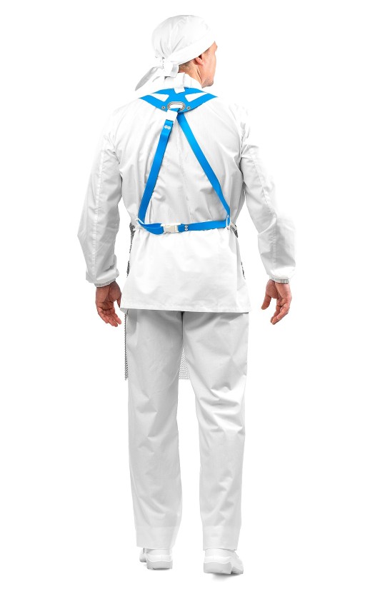 Фартук кольчужный LIGHTINOX  Manulatex с обвязкой