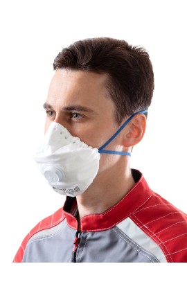 Полумаска фильтрующая (респиратор) противоаэрозольная «Алина-210» с клапаном выдоха