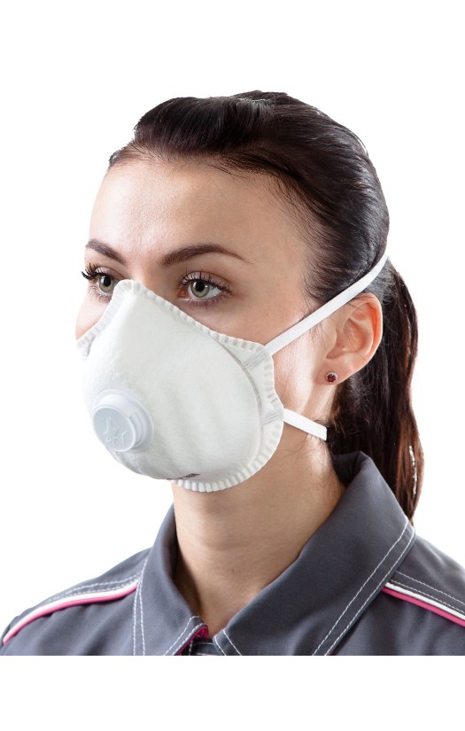 Полумаска фильтрующая (респиратор) противоаэрозольная «Юлия-119» с клапаном выдоха