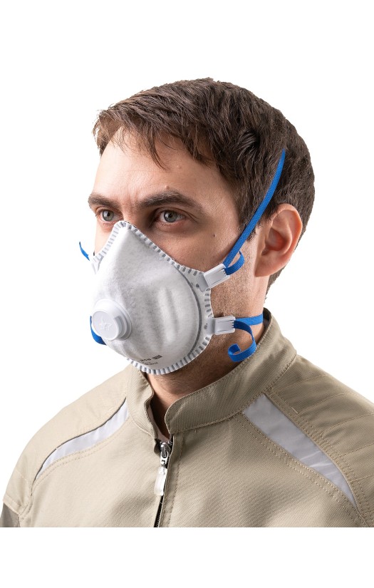 Полумаска фильтрующая (респиратор) противоаэрозольная «Юлия-215» с&amp;nbsp;клапаном выдоха, с&amp;nbsp;дополнительной защитой от органических газов и&amp;nbsp;паров