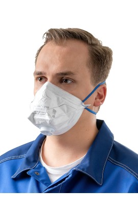 Полумаска фильтрующая (респиратор) противоаэрозольная НЕВА®-210 с клапаном выдоха