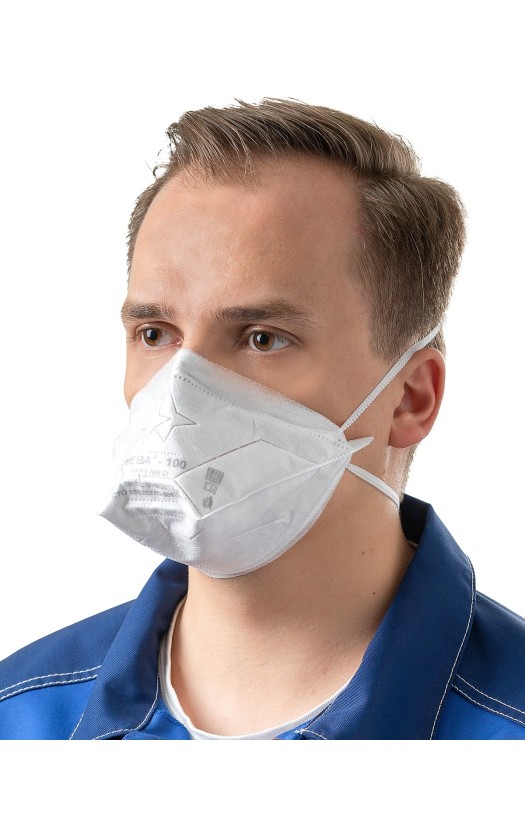 Полумаска фильтрующая (респиратор) противоаэрозольная НЕВА®-100